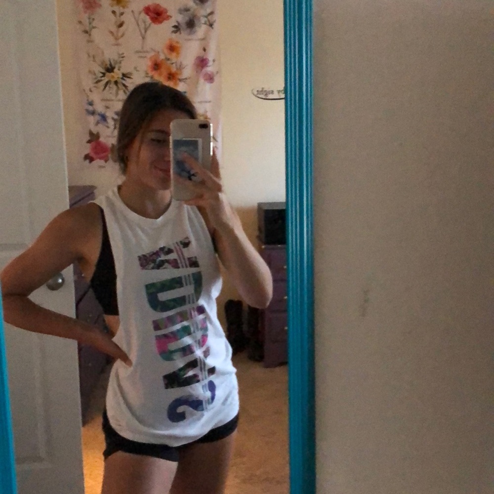 SMALL ADIDAS WORKOUT TANK